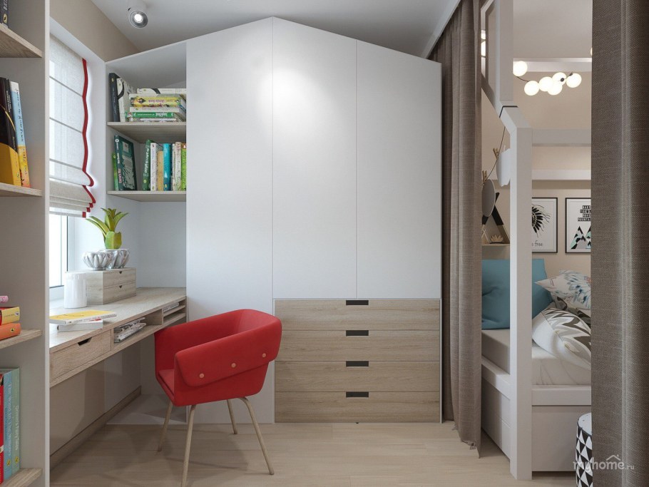 Кровать чердак Tumidei