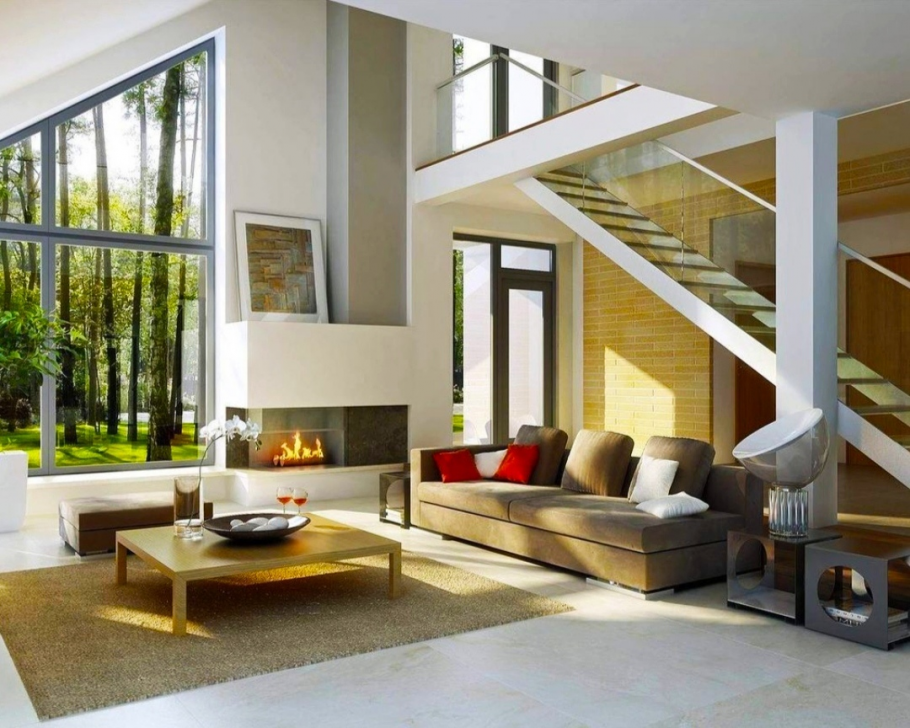 Загородный дом интерьер