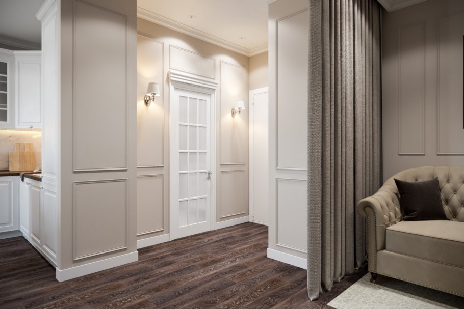 Современная классика в интерьере прихожей