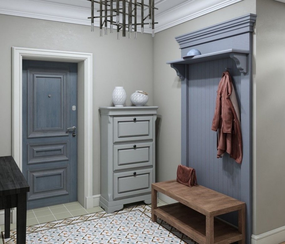 Прихожая в американском стиле
