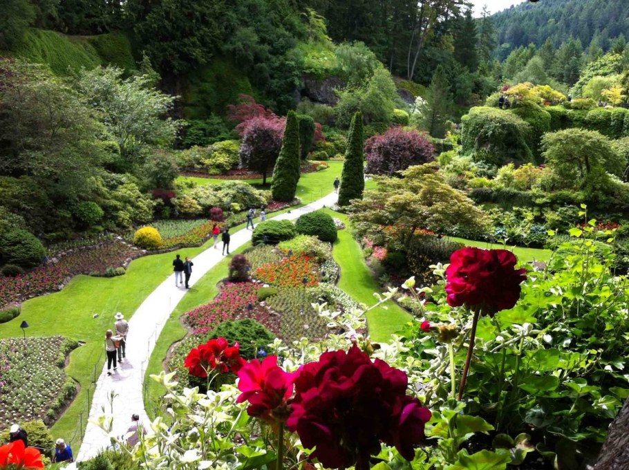 Butchart Gardens Канада