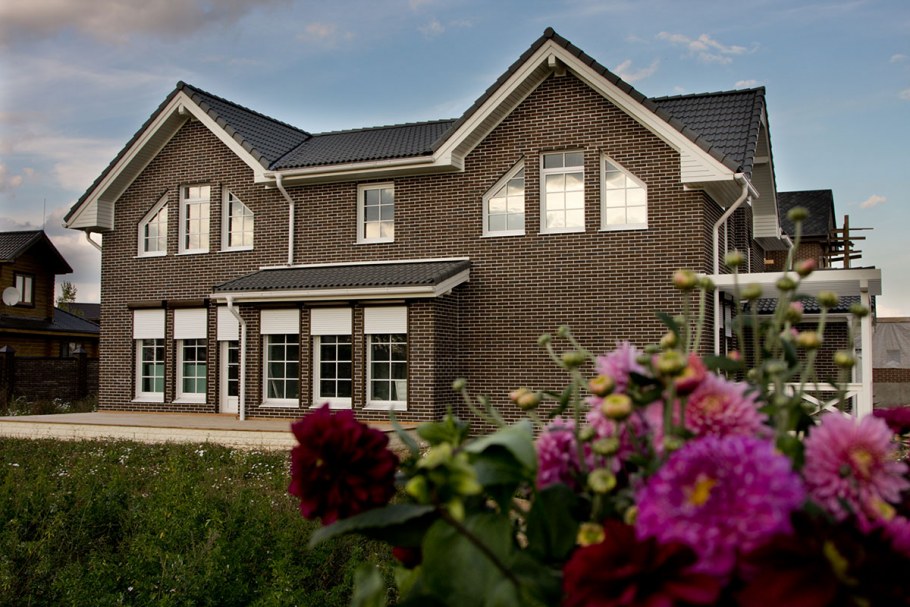 Дом из клееного бруса "серебряный век"