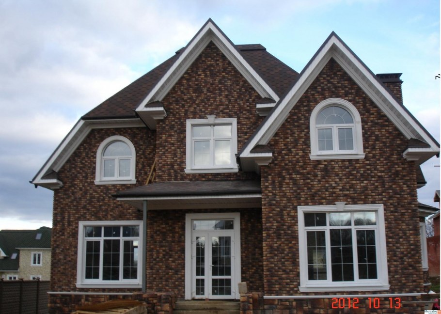 Современная отделка фасада