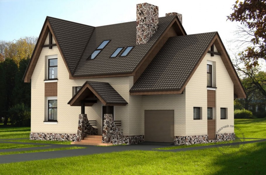 Облицовочный кирпич темный шоколад