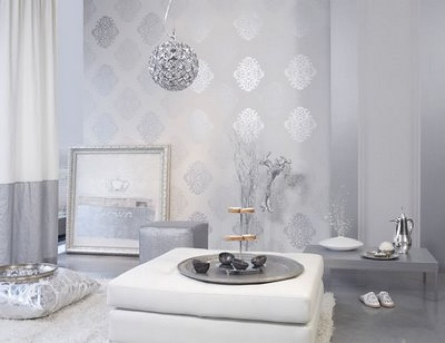 Сочетание обоев в интерьере