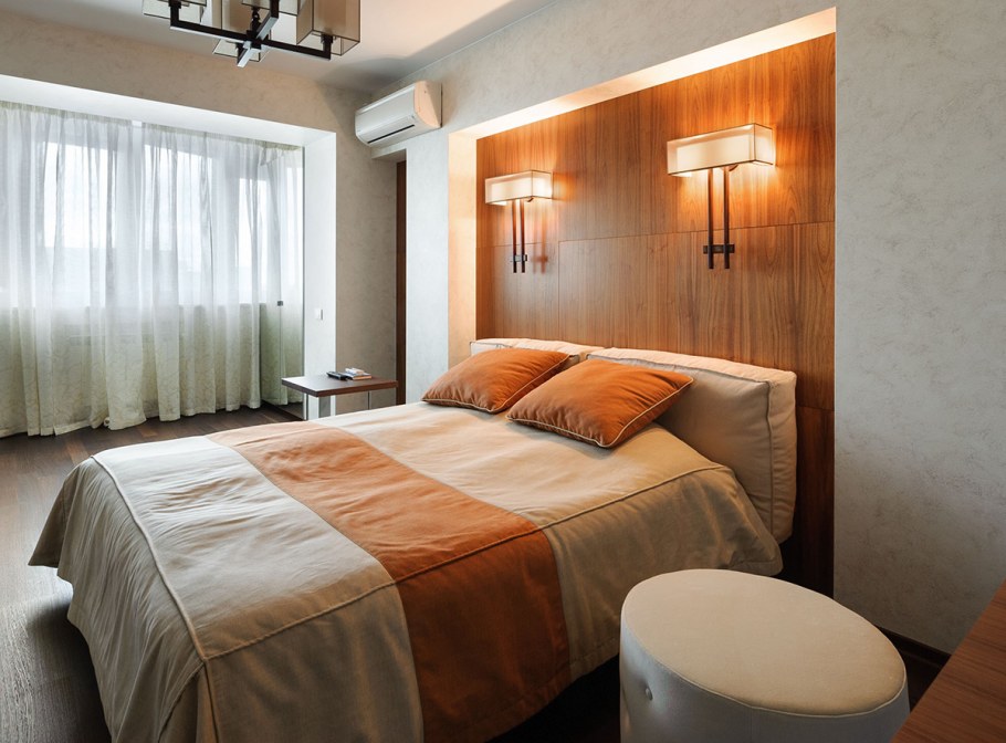 Освещение в спальне