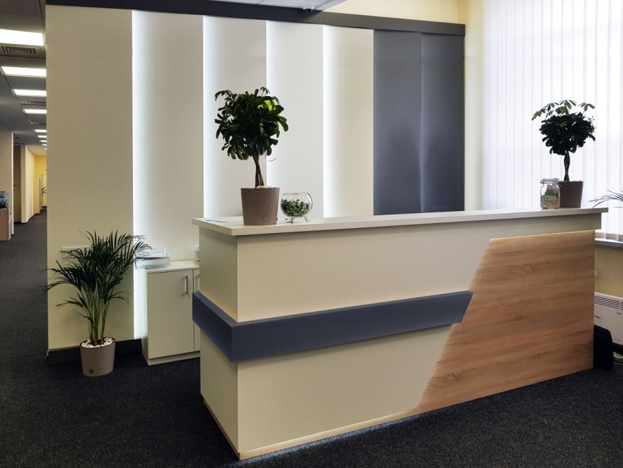 Стойка ресепшн в отеле