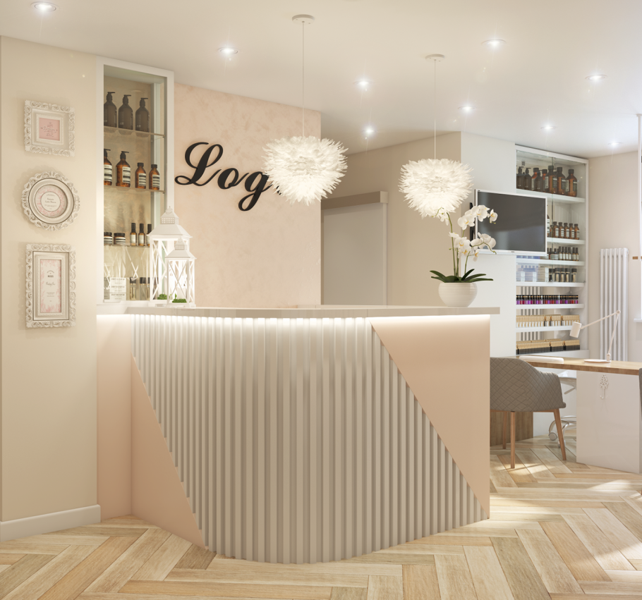 Ресепшн для салона красоты