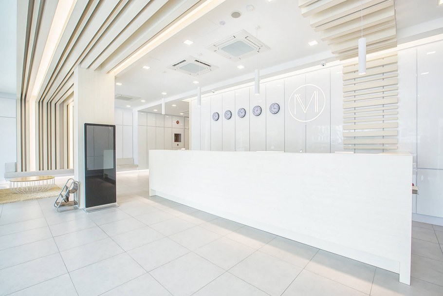 Ресепшен салона красоты