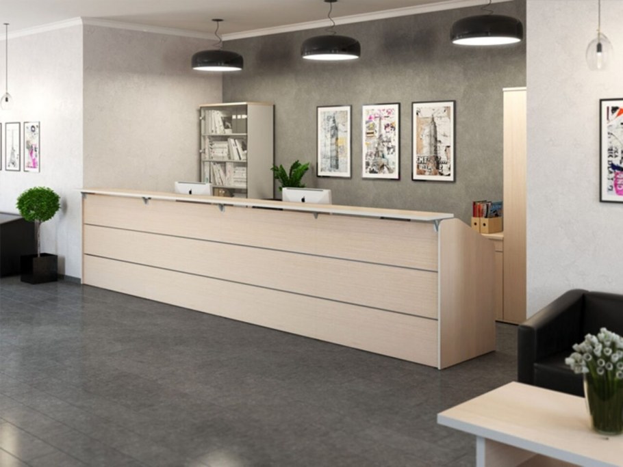 Ресепшен клиники косметологии