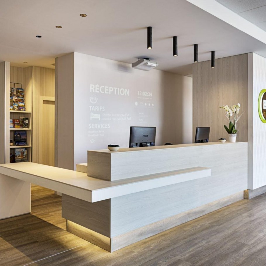 Салон красоты ресепшен интерьер