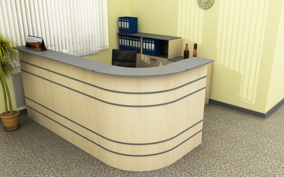 Стойка ресепшен в Интурист