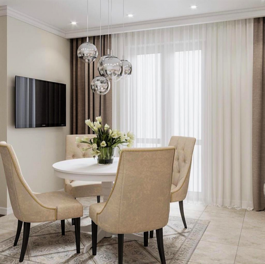 Поерашенные стены на кухни