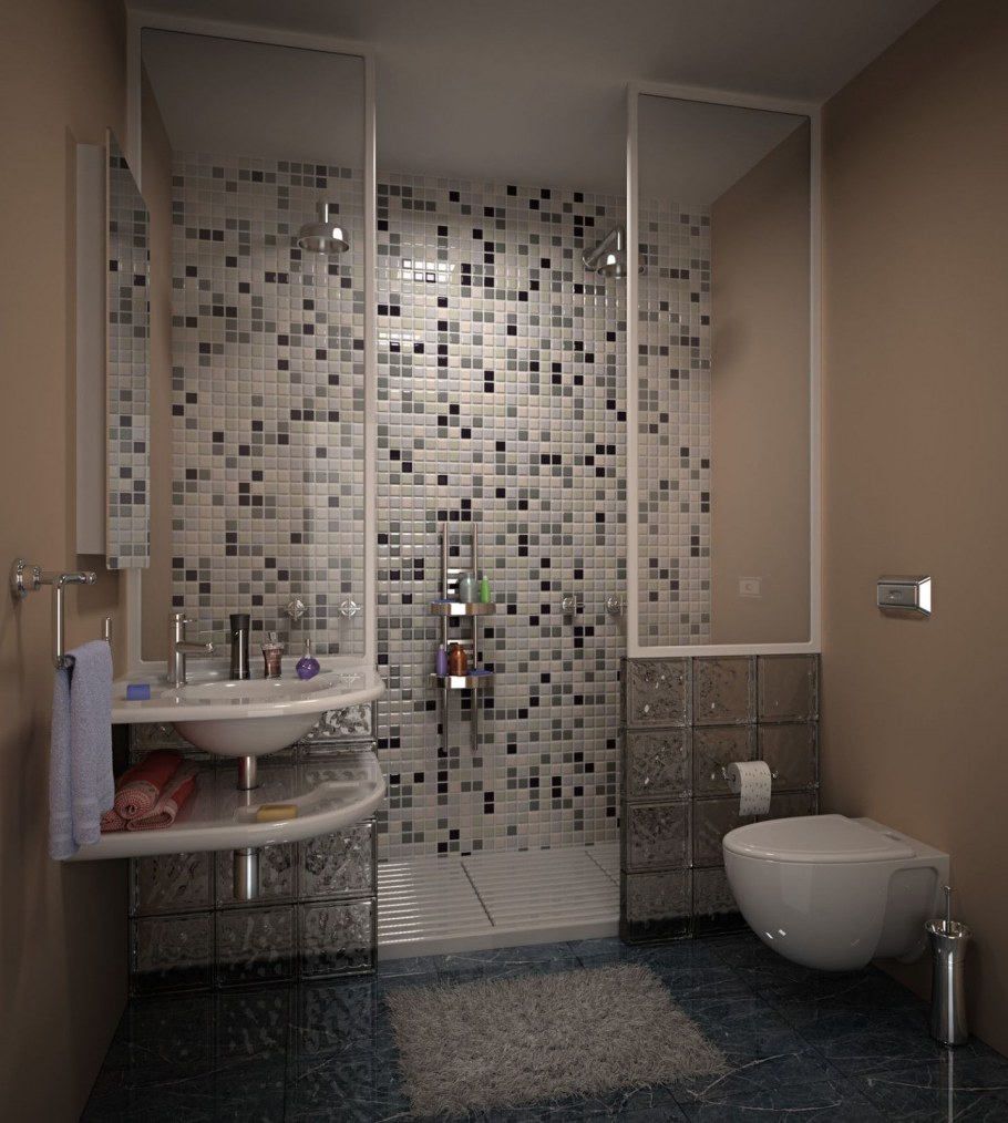 Отделка душевой комнаты