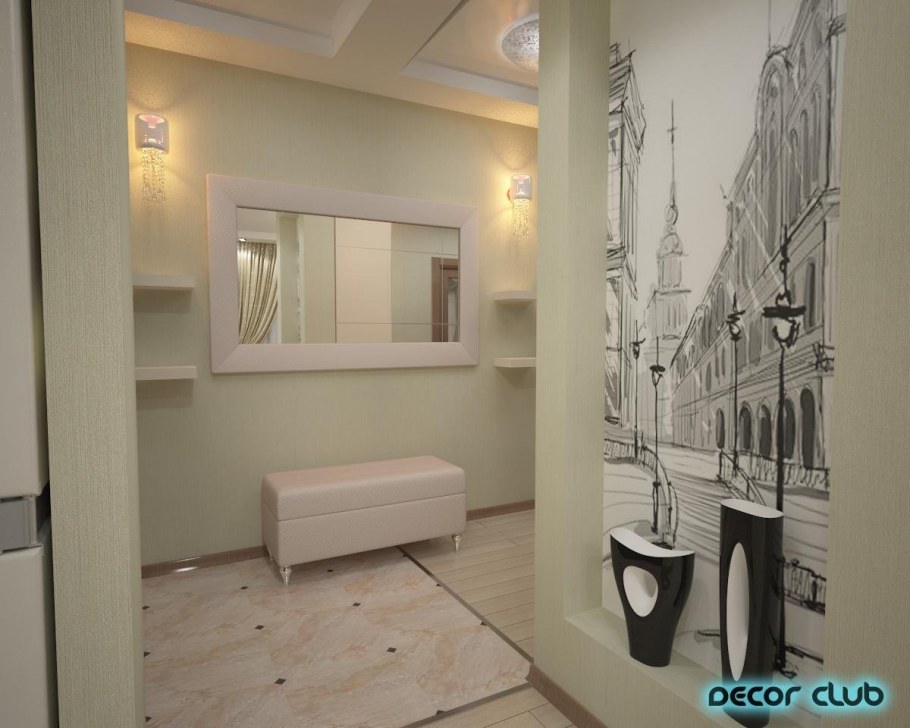 Фотообои в коридоре и прихожей