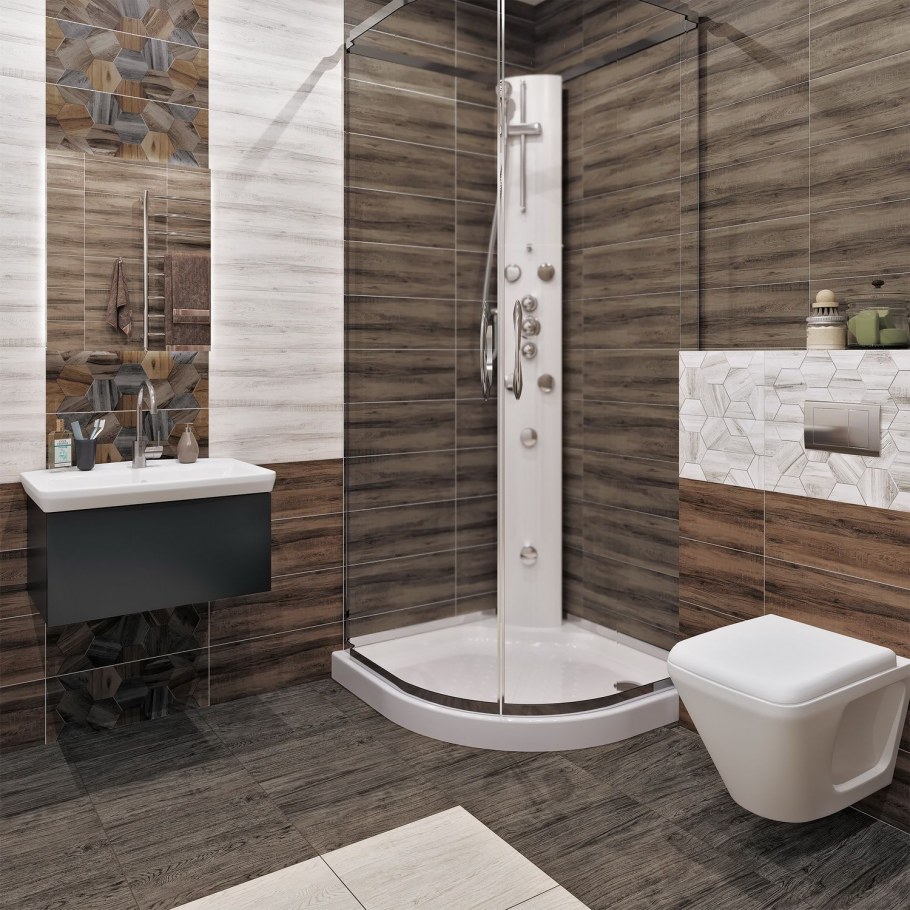 Плитка настенная Нидвуд 1с 27,5х40 белый ск000032243