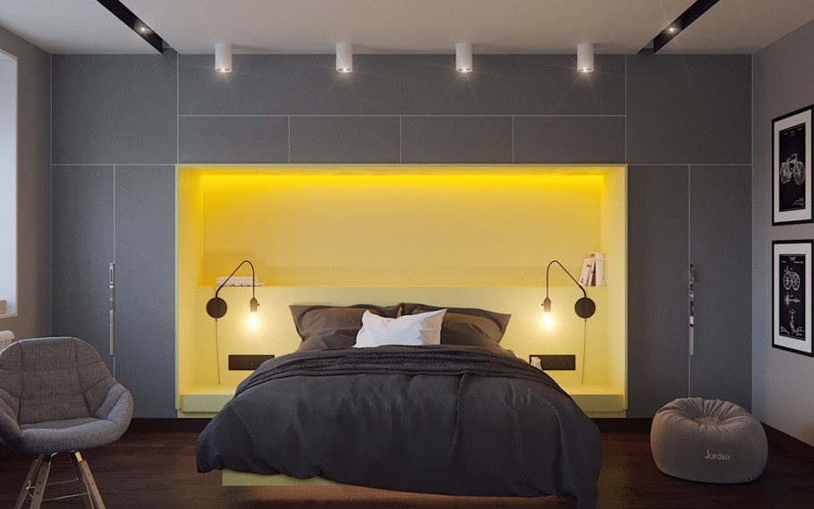 Подсветка в спальне