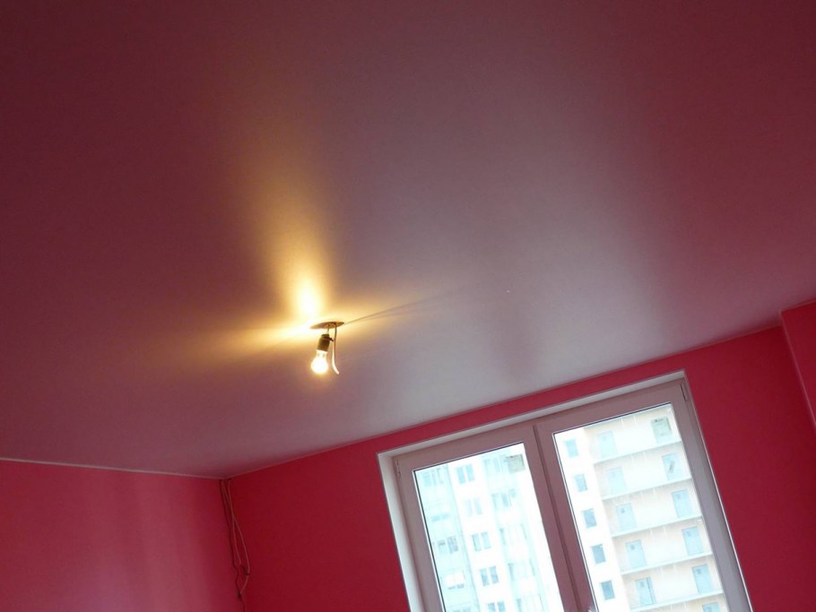 Двухуровневые натяжные потолки