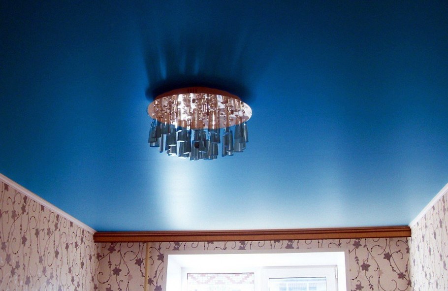 Глянцевые потолки