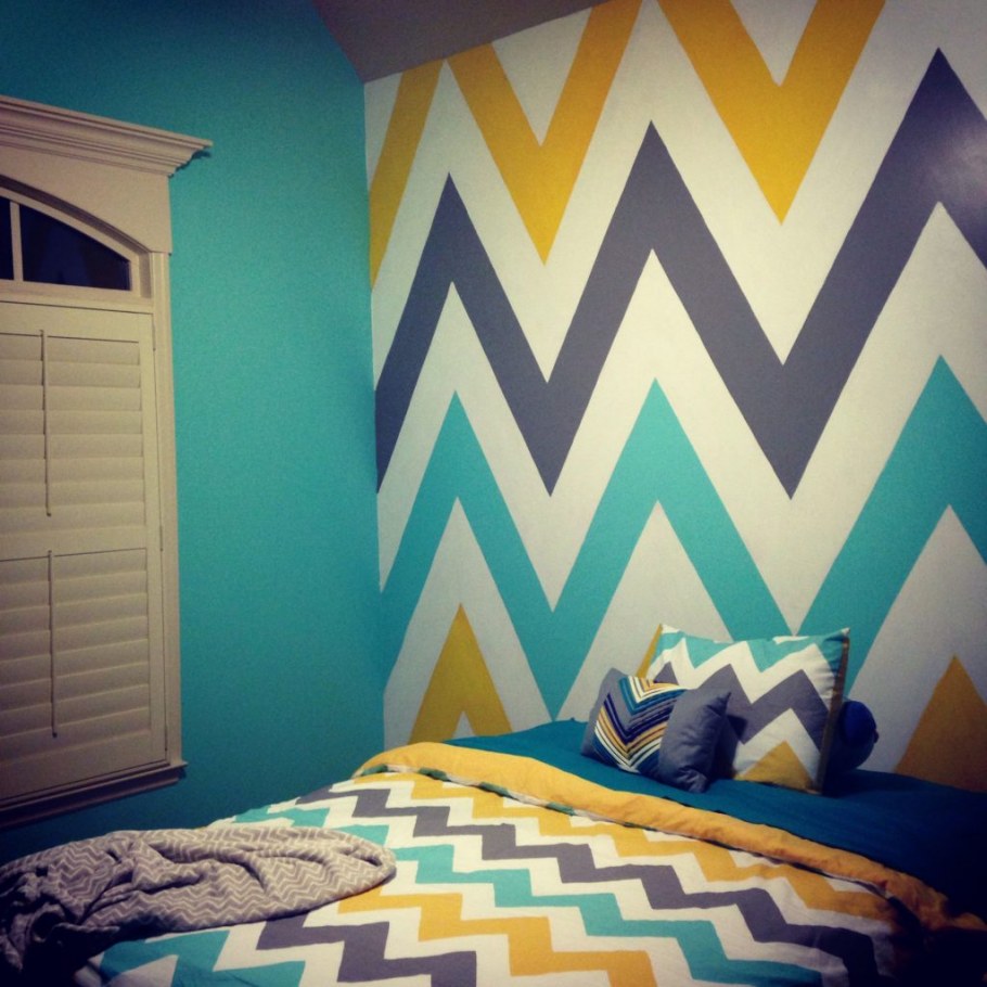 Комната в геометрическом стиле