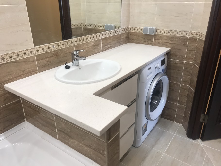 Столешница в ванную