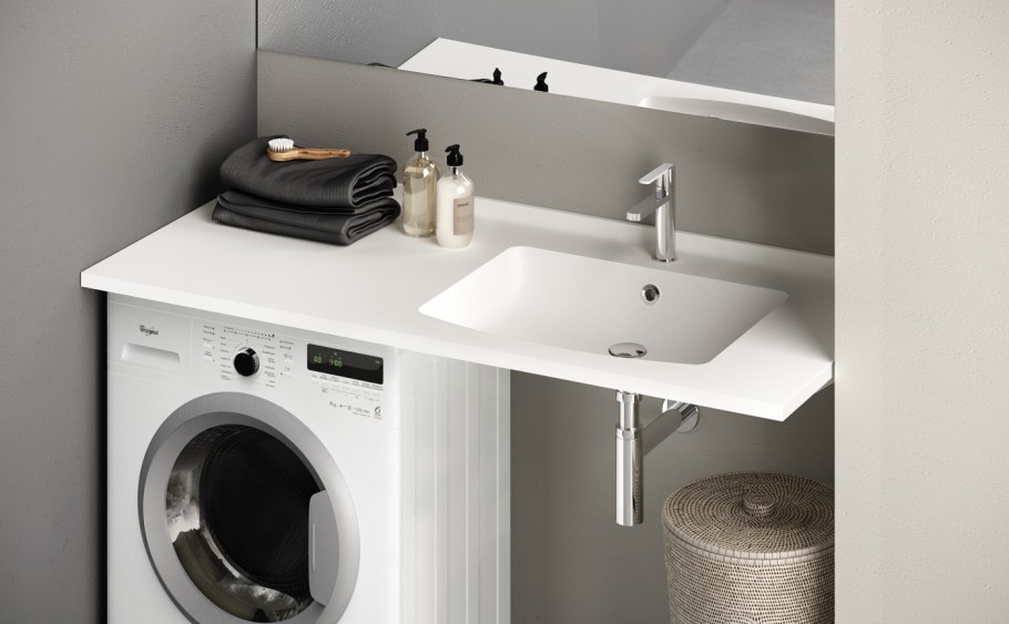 Раковина над стиральной машиной Bosch serie 2