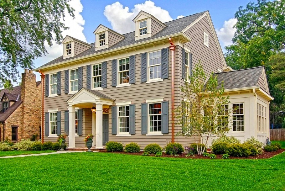 Колониальный стиль Америка