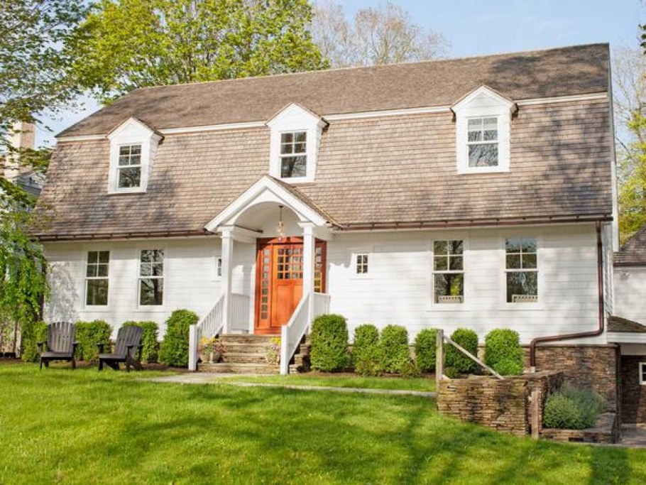 Дом в колониальном стиле США 19 век