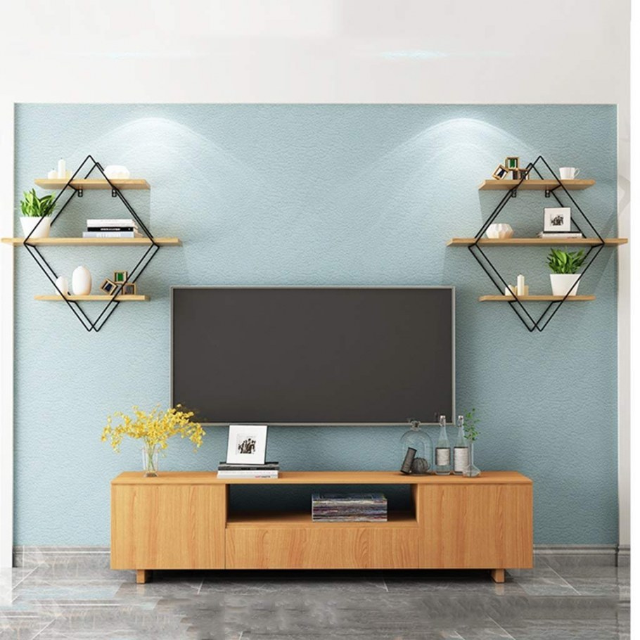 Полка для телевизора на стену