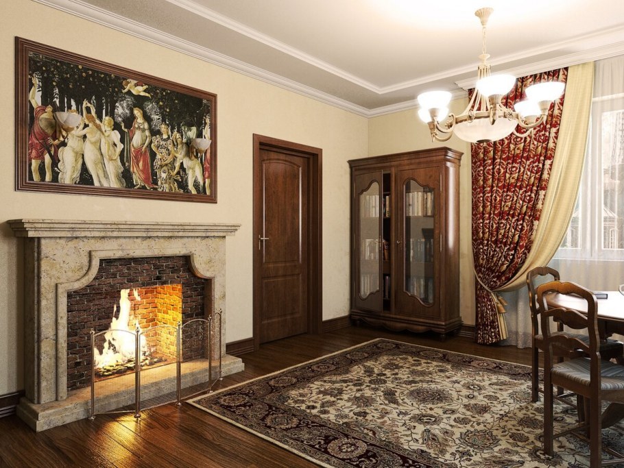 Affresco в классическом стиле