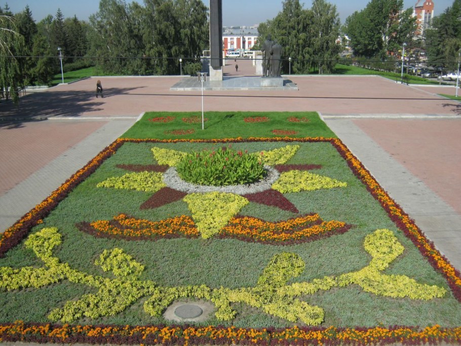 Парк Кузьминки огород