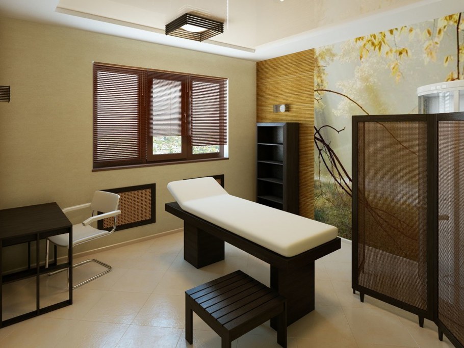 Интерьер кабинета массажа