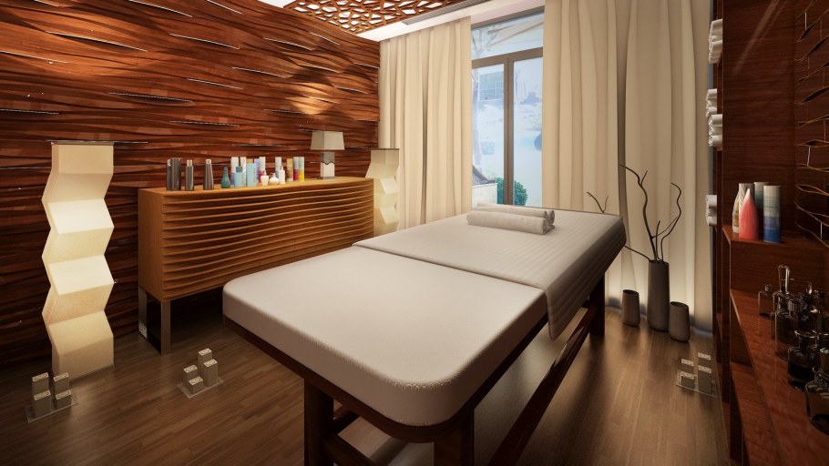 Интерьер кабинета массажа