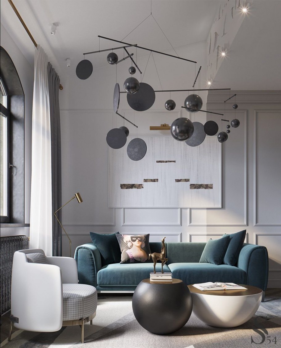 Паризьен стиль в интерьере