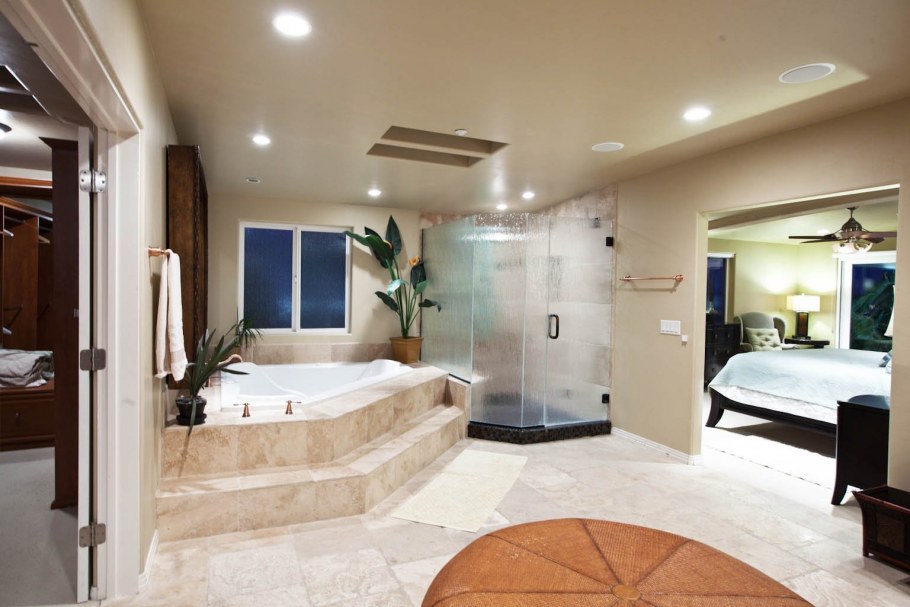 Джакузи в спальне