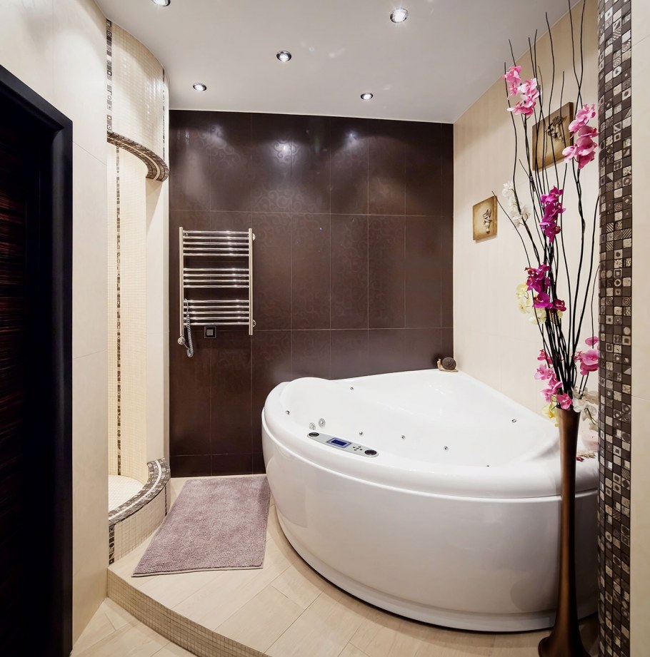 Совмещенный санузел с джакузи