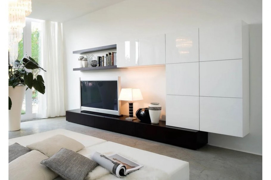 Стенка Модерн Виго МДФ глянец