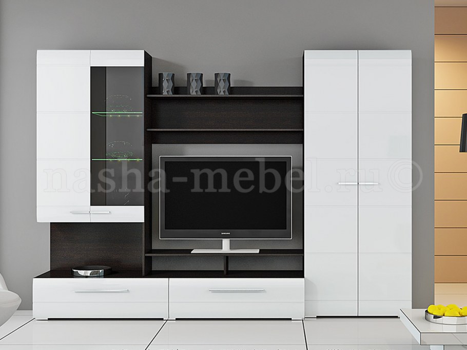 Магнитная стенка белая