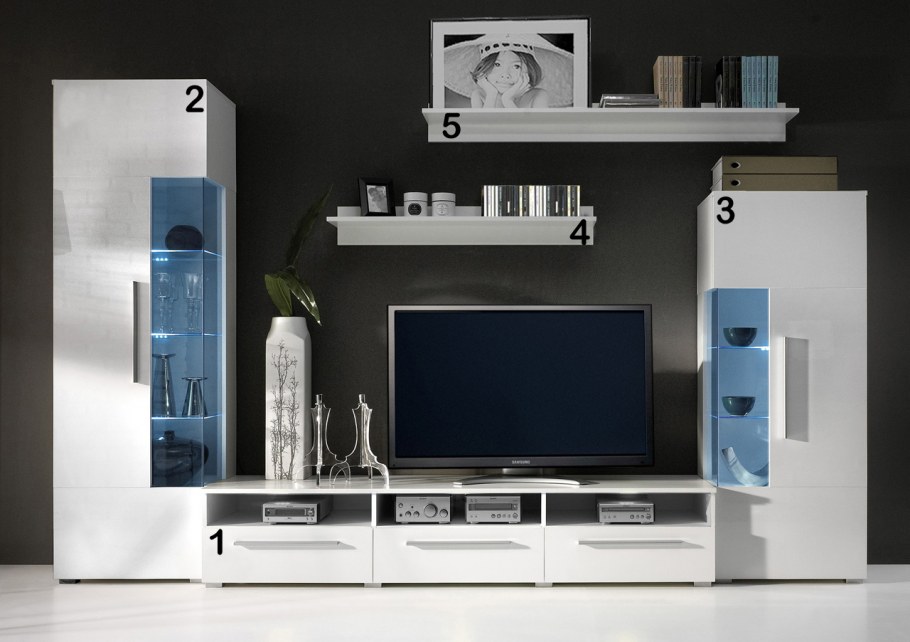 Стенка Олмеко Лаванда-2