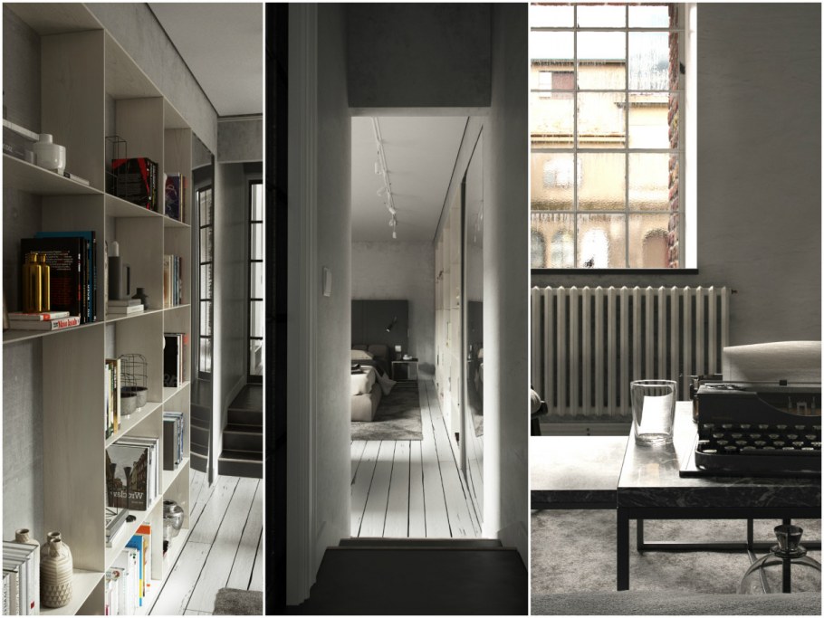 Псевдо-швеллер в лофте