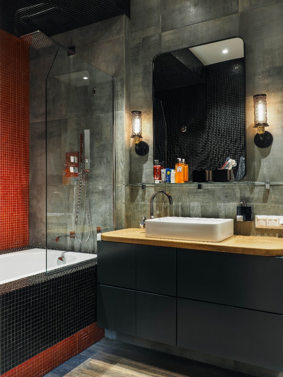 Кухня в стиле французский лофт