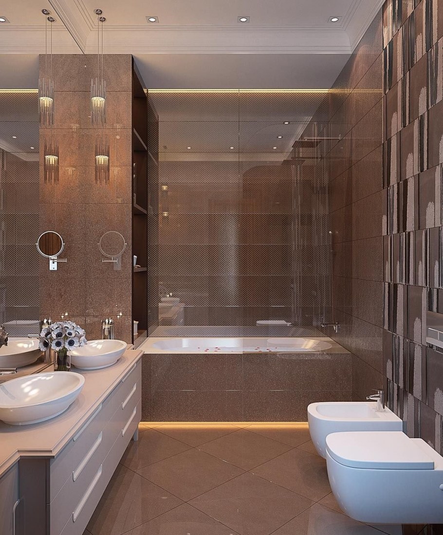 Маленький совмещенный санузел