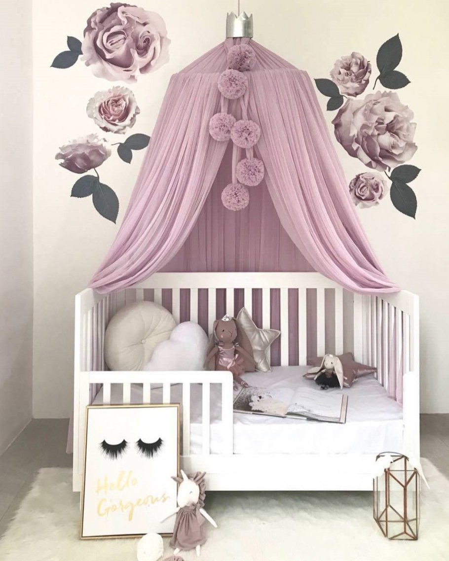 Шторы для новорожденной девочки