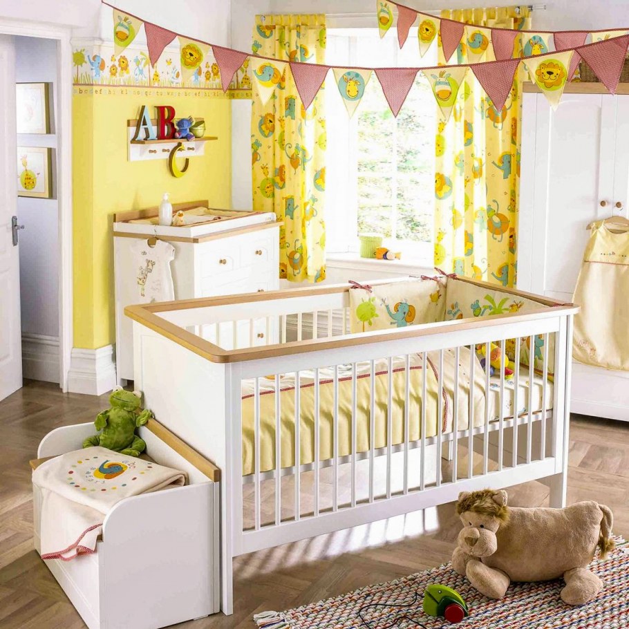 Детские спальни для новорожденных