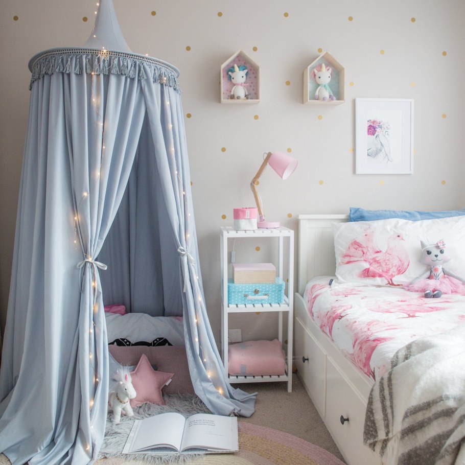 Декор детской кровати