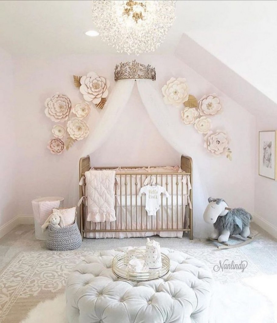 Кроватки для новорожденных девочек