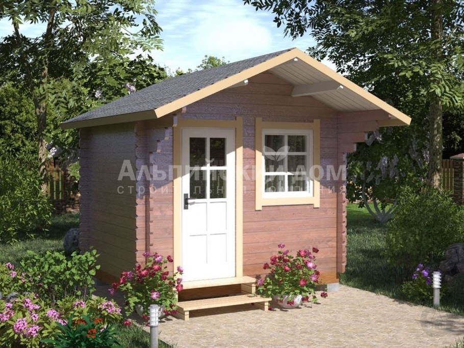 Временный дачный домик
