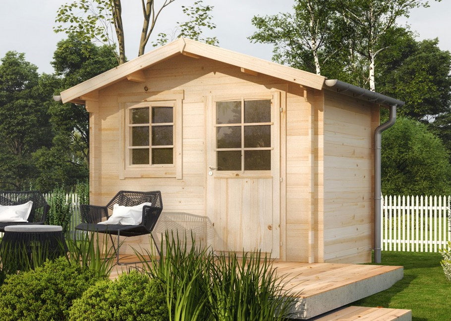 Тини Хаус с террасой