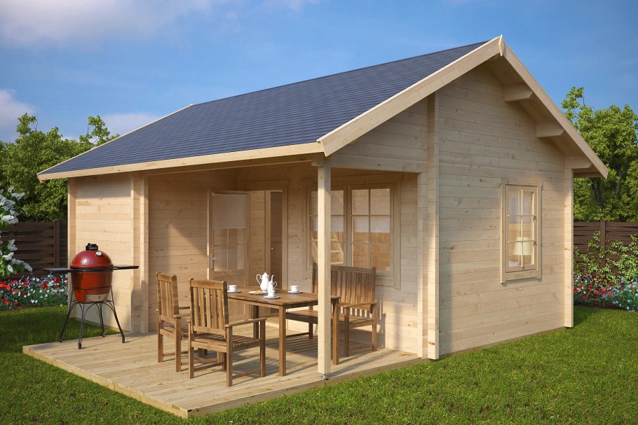 Дачный домик изнутри