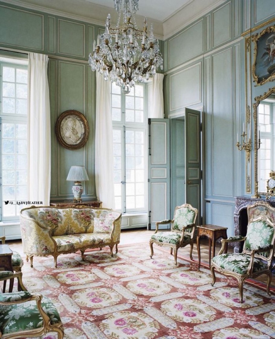 Гостиная в стиле гранж